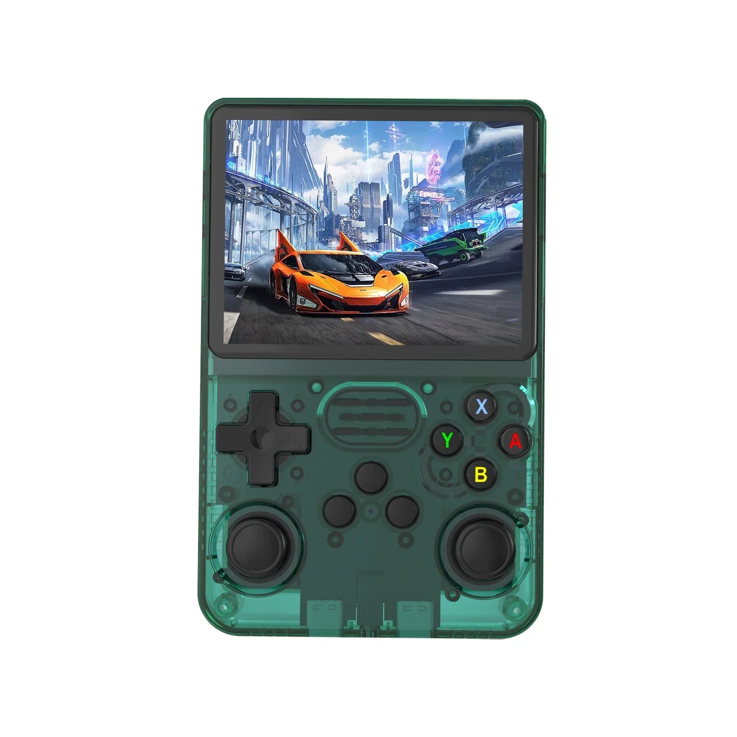 3.5-inch (8.9 cm) IPS Handheld Retro Game Console 640x480 — 64GB Storage, 16,000+ Classic Games, Portable Pocket Player
