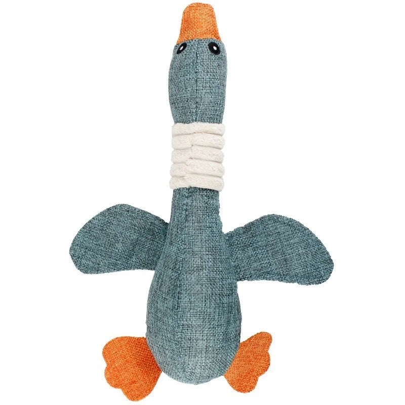 Interactive Catnip Plush Chew Toy for Cats — Teeth-Cleaning Squeaky Toy for Kittens & Adult Cats
