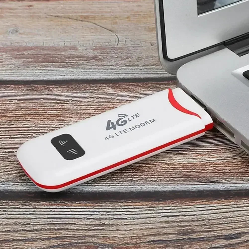 4G LTE USB Dongle 150Mbps Mobile Broadband Modem Stick SIM WiFi Router for Home & Office
