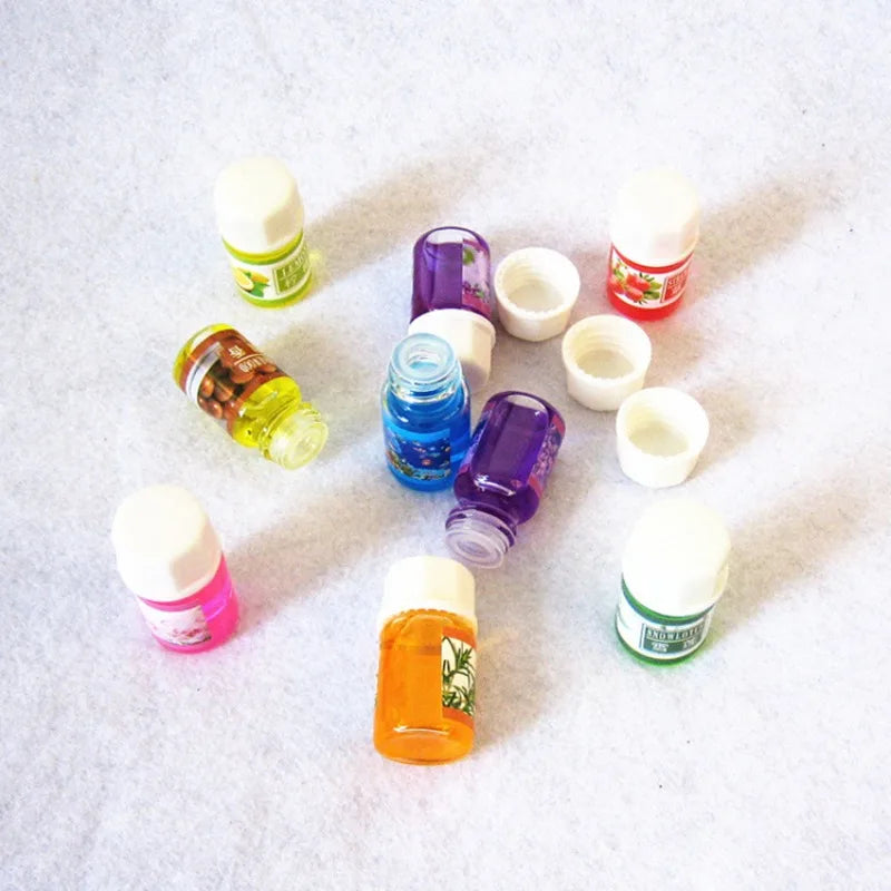 12-Pack 3ml (0.10 fl oz) Water-Soluble Aromatherapy Essential Oils for Diffusers & Humidifiers