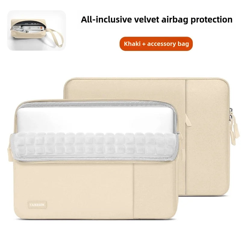 Universal Laptop Sleeve 11–16 Inch (28–41 cm) Polyester Zipper Notebook Case - Fits MacBook Air/Pro, Lenovo, Asus, HP, Dell