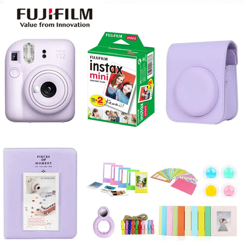 Instant Mini Film Camera with Film Pack and Camera Bag Options, Instant Print Photo Camera