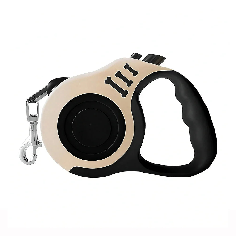 Retractable Dog Leash 3m (10ft) / 5m (16ft) Nylon Quick-Release Leash for Small to Large Dogs — Walking, Hiking & Travel