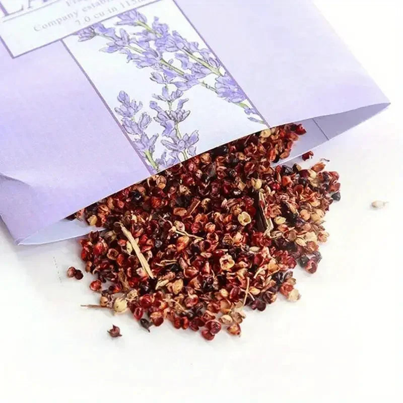 Hanging Fragrance Sachets (5 or 6-Pack) — Incense Aromatherapy for Wardrobe, Closet & Car