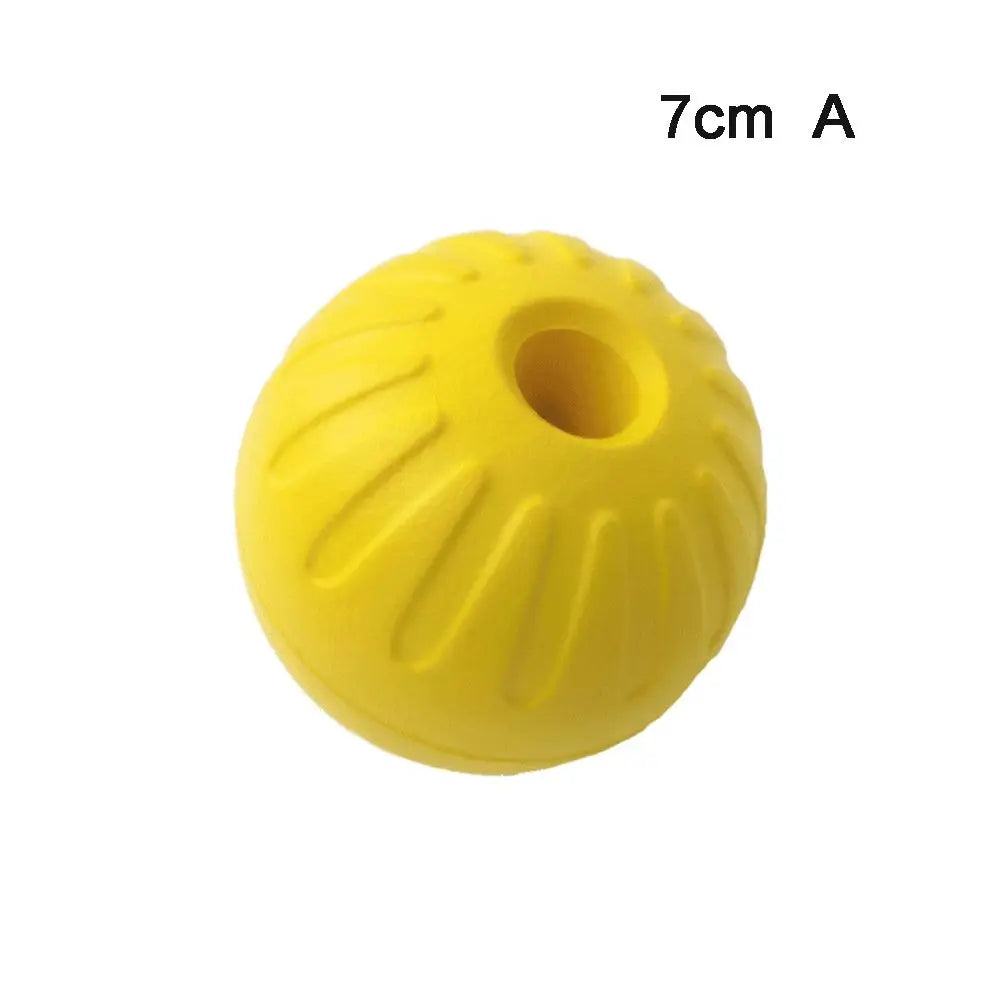 Indestructible EVA Dog & Cat Chew Ball – Fetch Training Toy, 7 cm & 9 cm (2.8 in & 3.5 in)