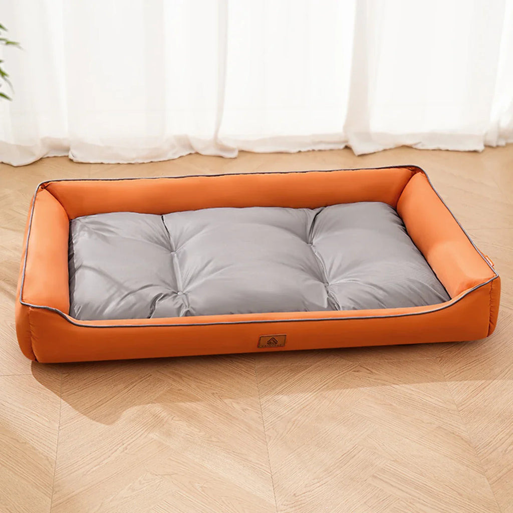 Large Waterproof Cooling Dog and Cat Bed Removable Washable Non-Slip All-Season Pet Mat