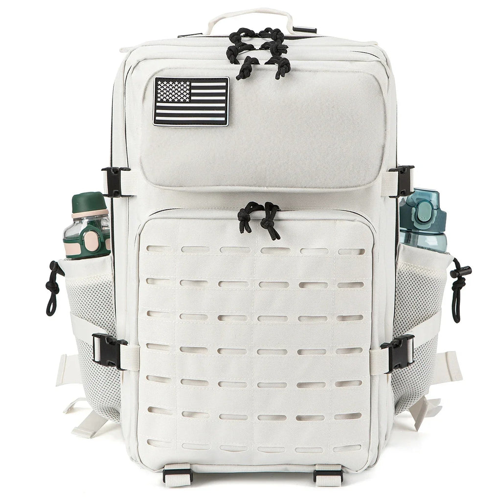 45L Tactical Backpack - 900D Waterproof MOLLE Rucksack for Hiking, Camping, Travel & School