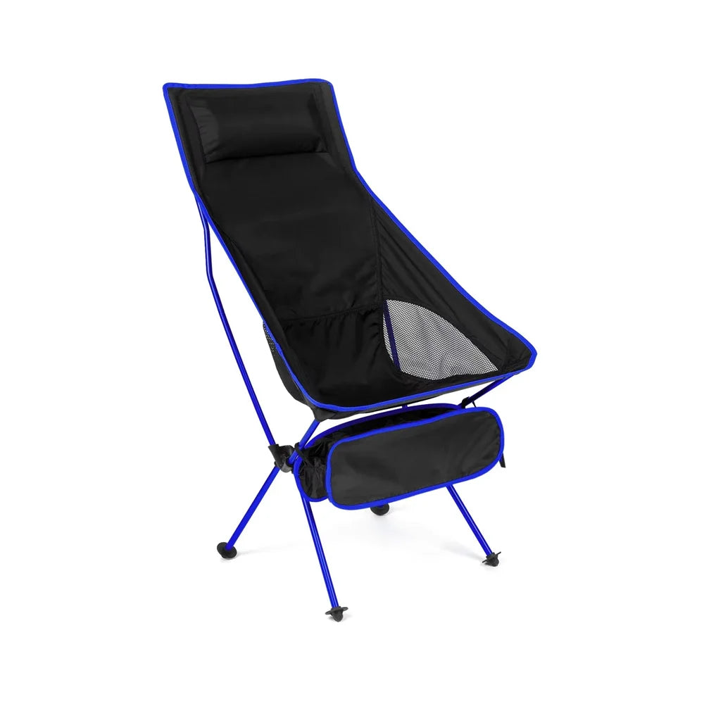 Ultralight Portable Aluminum Folding Chair – Detachable Camping, Fishing & Beach Seat, 2.0 lb (0.9 kg), Supports 350 lb (158 kg)