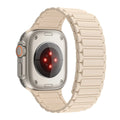 Magnetic sports band for Apple Watch Ultra 2 49mm 45mm 44 42mm 38 40 41mm silicone strap for iWatch series 9 8 7 6 5 4 se 3 loop
