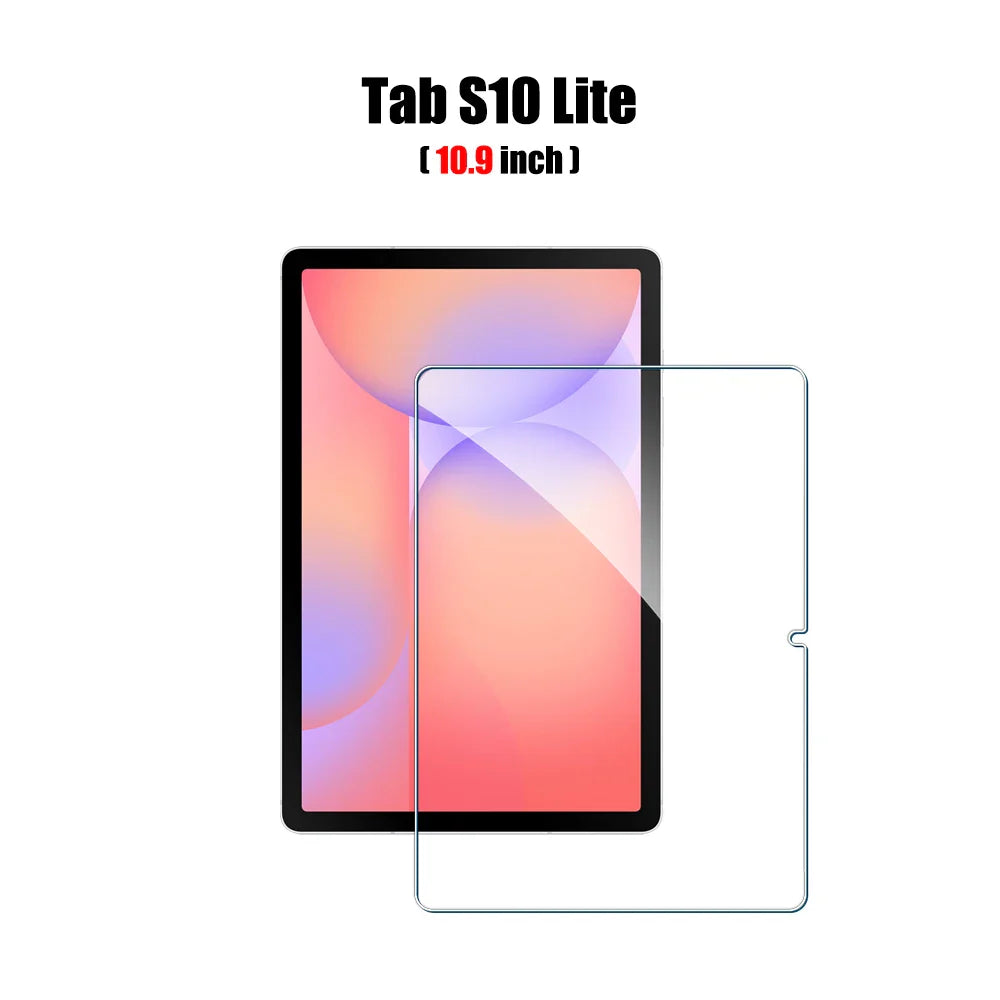 Tempered Glass Screen Protector for Galaxy Tab S6 Lite, A9/A9 Plus, A8, S7 FE, S8/S9/S9 Plus/S9 FE, S10/S11 — 1 Pack