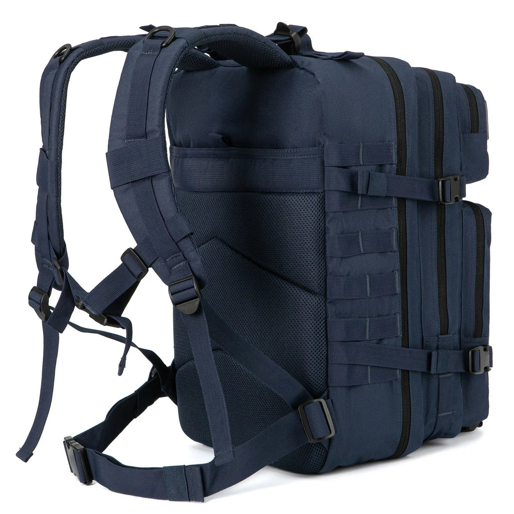 45L (11.9 gal) Tactical Backpack – Large Capacity Molle 3-Day Assault Pack for Hiking, Camping & Trekking