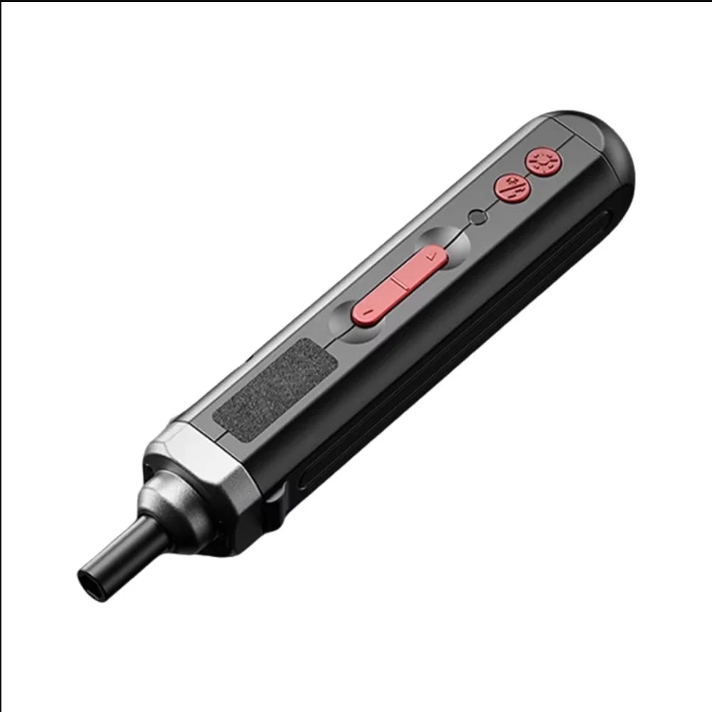 Cordless Electric Screwdriver Set – Rechargeable USB Tool Kit with LED Light for Home Repair