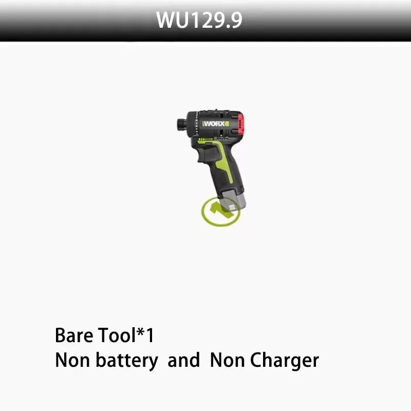 Cordless 12V Brushless Screwdriver 40 N·m Dual Speed Adjustable Torque