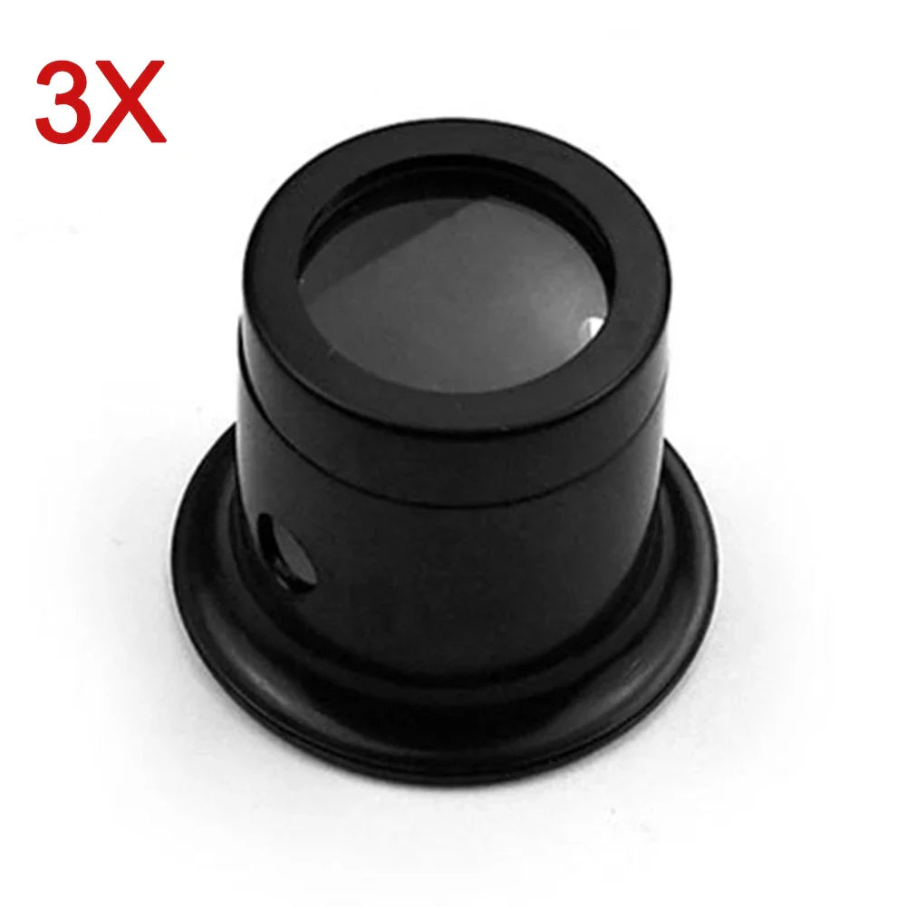 Jeweler's Loupe Magnifier Handheld Watchmaker Monocular 3x 5x 10x 15x 20x