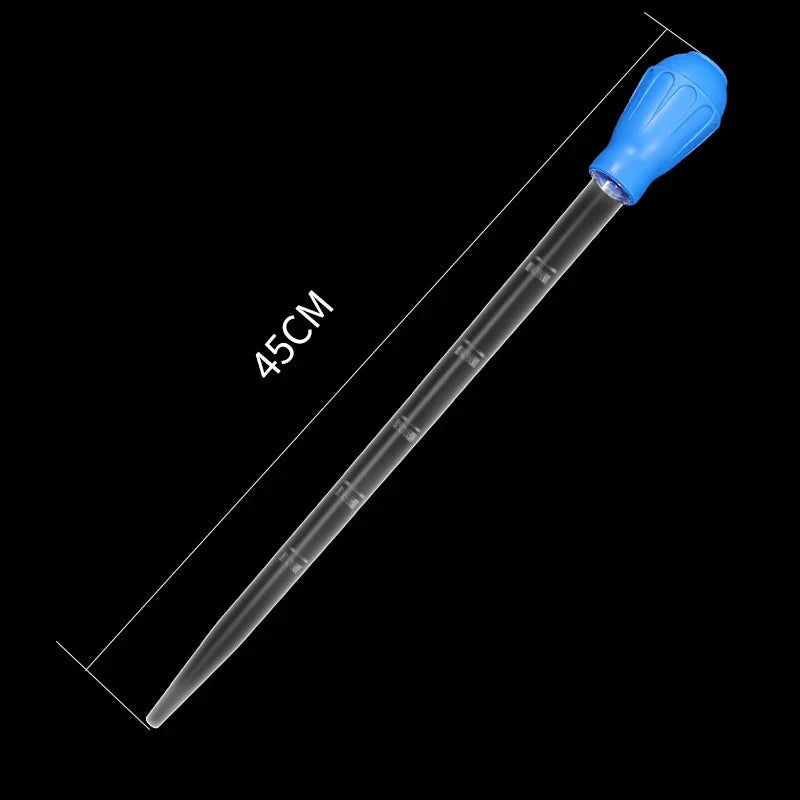 Aquarium Siphon Pipette Fish Tank Vacuum Cleaner – Water Changer, 11.4/17.7/21.3 in (29/45/54 cm), 30/40/50 ml (1.0/1.4/1.7 fl oz)