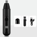 USB Rechargeable Nose & Ear Hair Trimmer for Men Portable Cordless Groomer