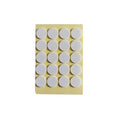 240-Pack 14mm (0.55 in) Candle Wick Stickers Heat-Resistant Double-Sided Adhesive for Centering Wicks