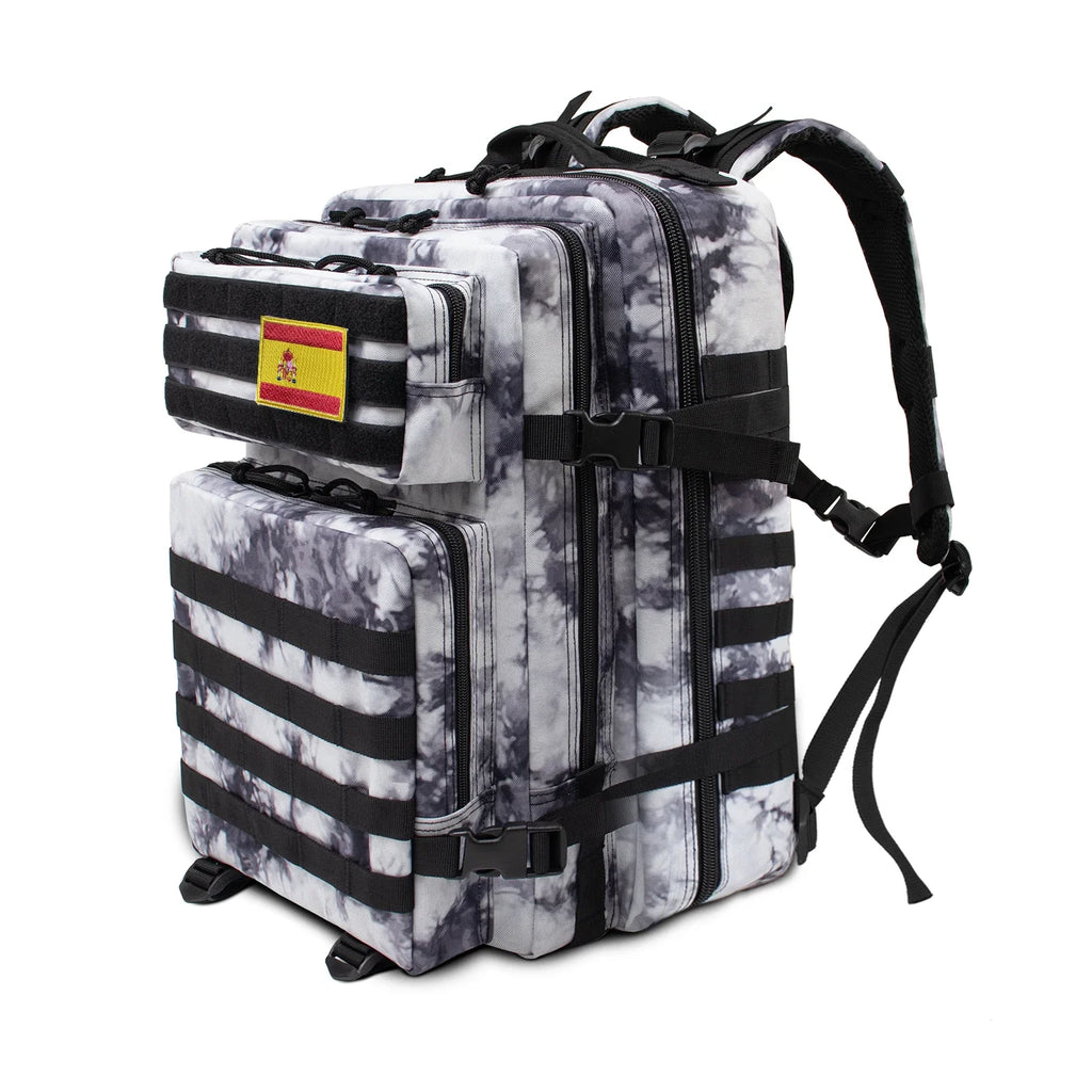 Tactical Backpack 25L/32L/45L Waterproof Large Capacity Travel Rucksack, Multi-Functional Outdoor Hiking & Camping Bag