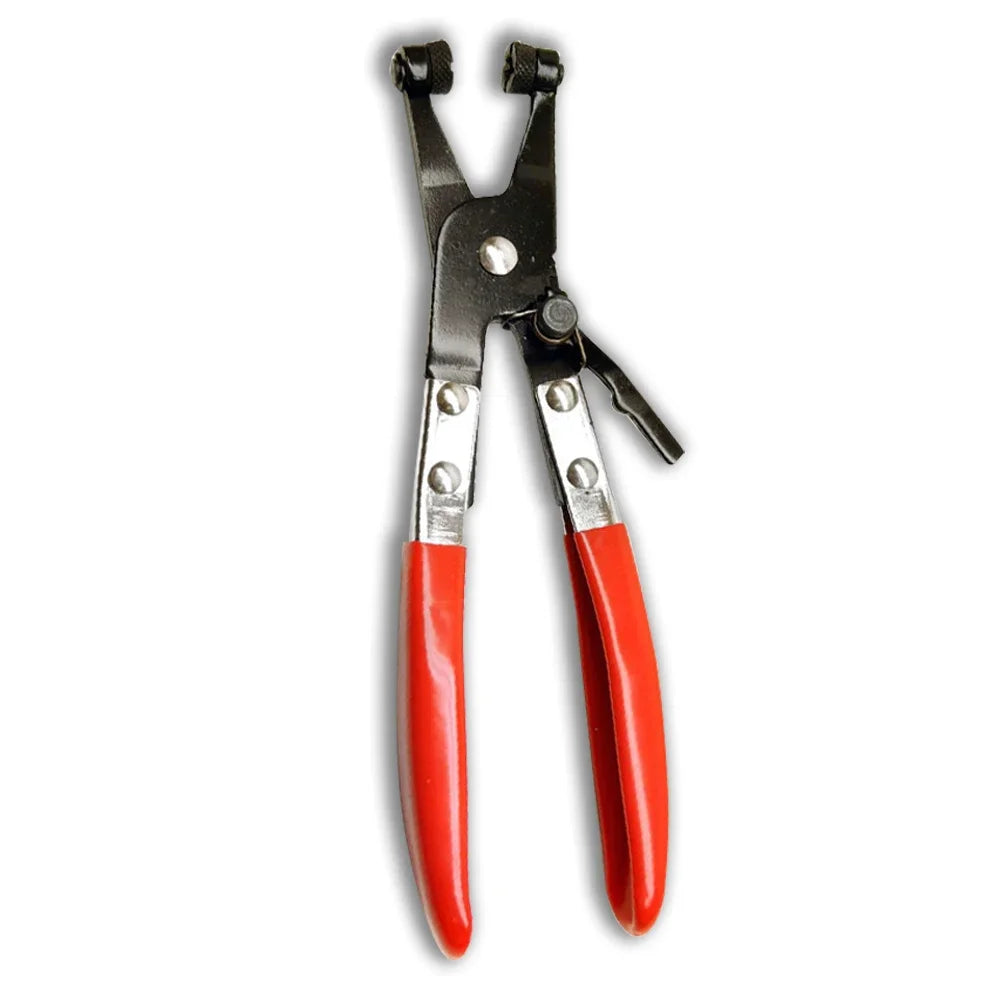 Long Reach Hose Clamp Pliers - Wire Spring Remover for Car Fuel, Oil and Coolant Hoses