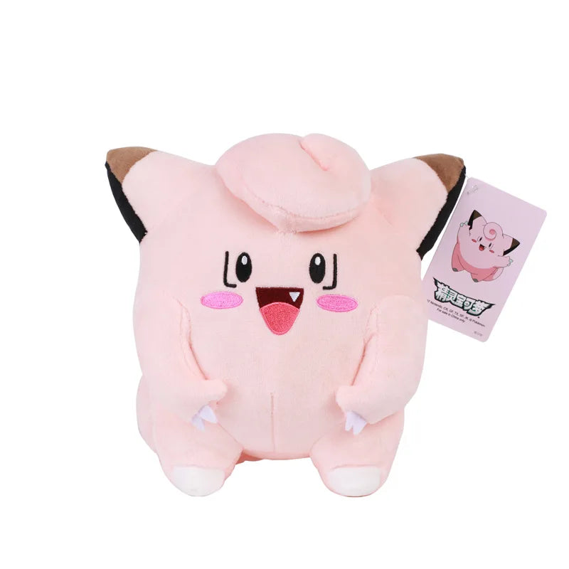 Anime Plush Stuffed Toy 6–12 in (15–30 cm) - Pikachu, Bulbasaur, Jigglypuff, Lapras, Eevee Soft Doll Gift for Kids