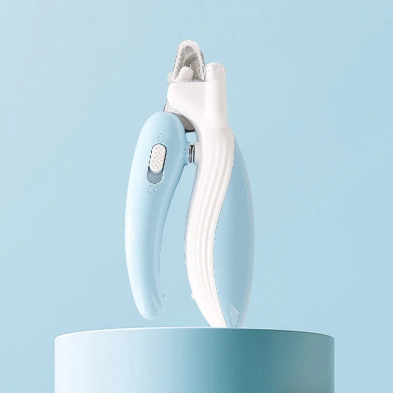 Professional Pet Nail Clippers for Cats & Dogs - Labor-Saving Stainless Steel Trimmer for Small Animals