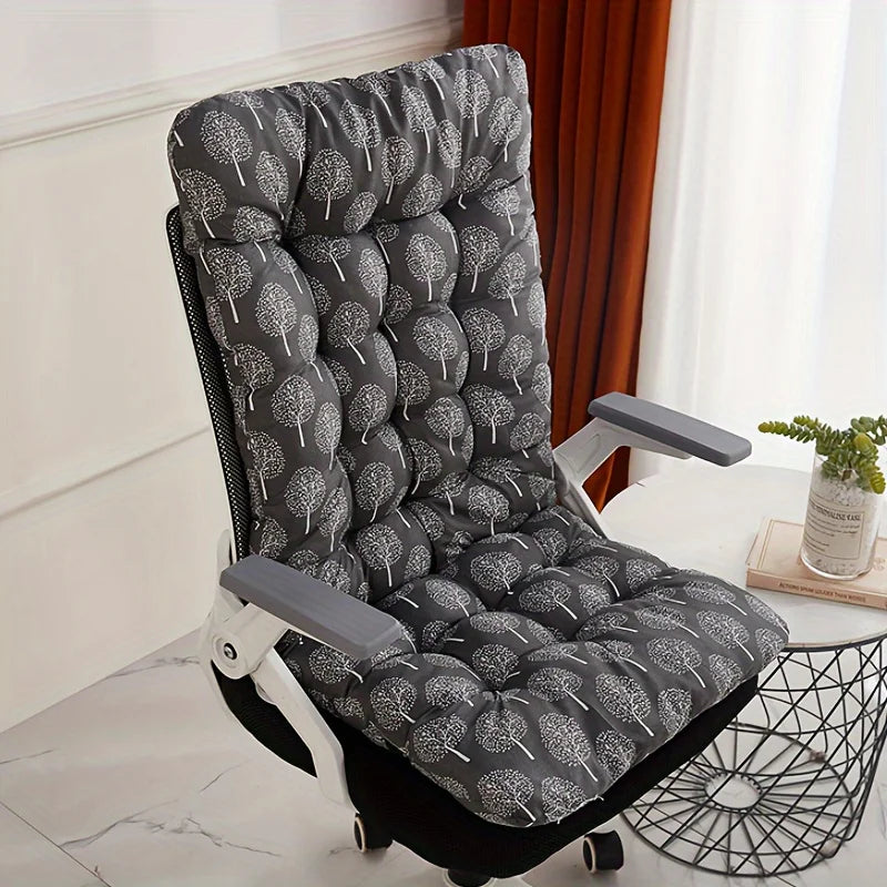 Ergonomic Lumbar Seat Cushion with Backrest Support for Office, Home & Car