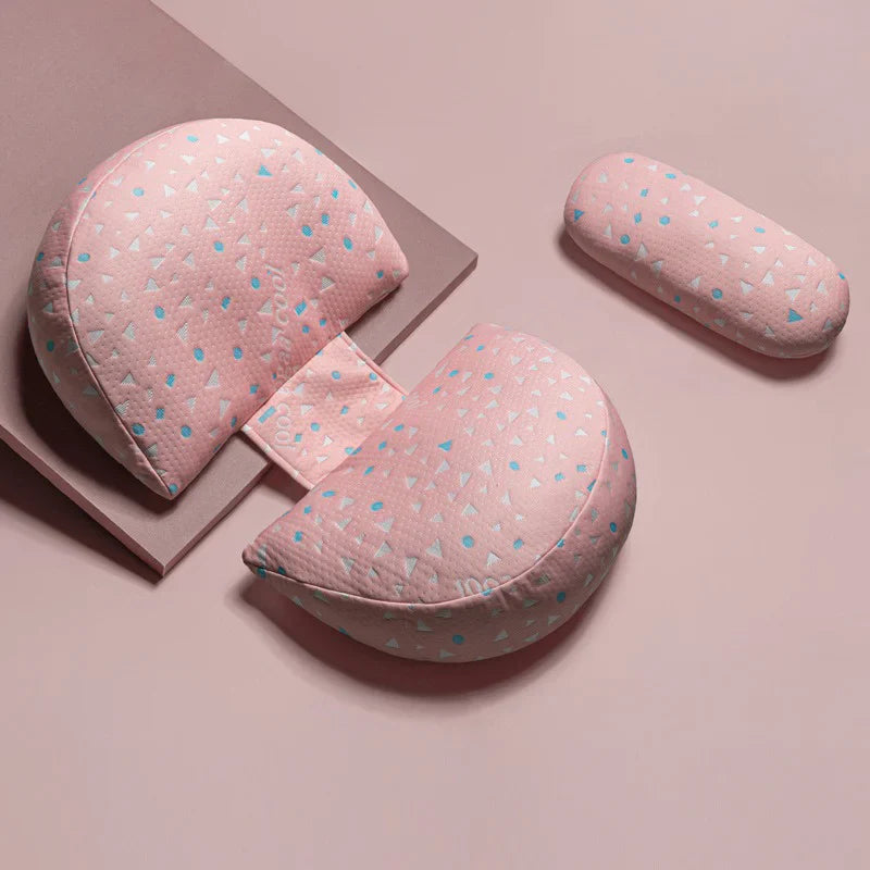 Multifunctional Pregnancy Pillow - Maternity Sleeping & Breastfeeding Support, Removable Washable Cover