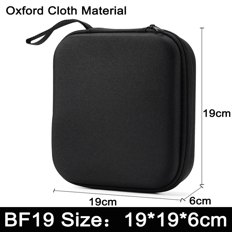 EVA Hard-Shell Earphone Case — Mini Portable Zipper Pouch & Cable Organizer for USB, Chargers, Memory Cards