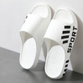 Summer Fashion Slippers For Men Indoor Outdoor Sandals Beach Flip Flop Thick Sole Male Slides Summer Non-Slip Men Shower Slipper