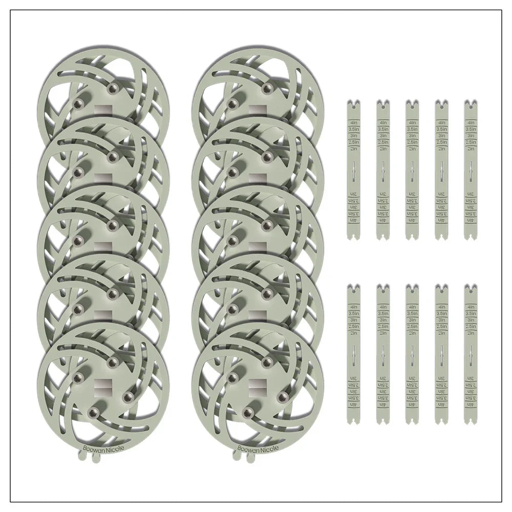 Quick Magnetic Candle Wick Centering Setter Pro with Wick Holder for Candle Making