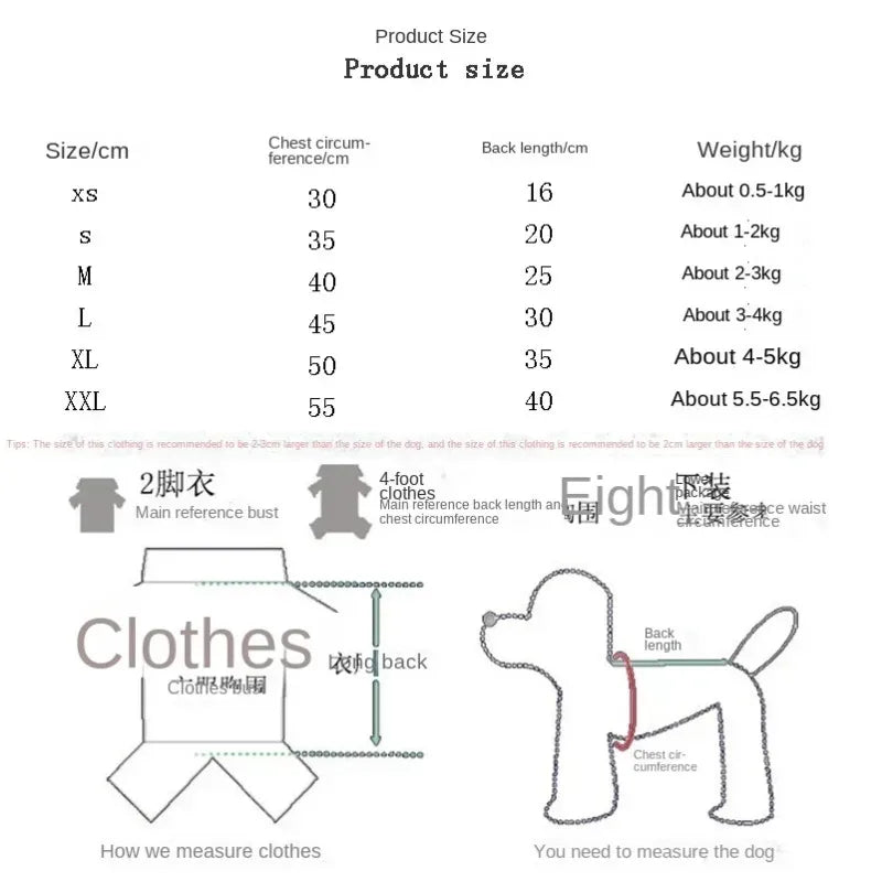 Autumn Winter Cowboy Pocket Two-Leg Pet Sweater Windproof Sports Jacket for Dogs & Cats