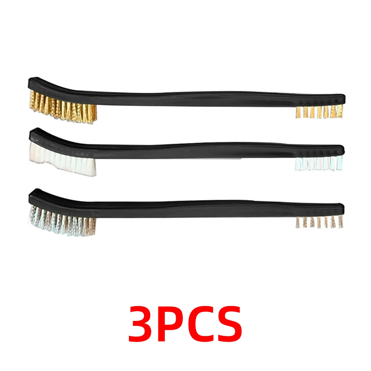 3/4/7-Pack Double-Ended Hook & Wire Brush Set – Reusable Cleaning & Polishing Brushes for Car, Home & DIY