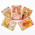 37-Card Lenormand Oracle Deck – Romantic English Oracle/Tarot Cards 10.2 x 7.2 cm (4.02 x 2.83 in)