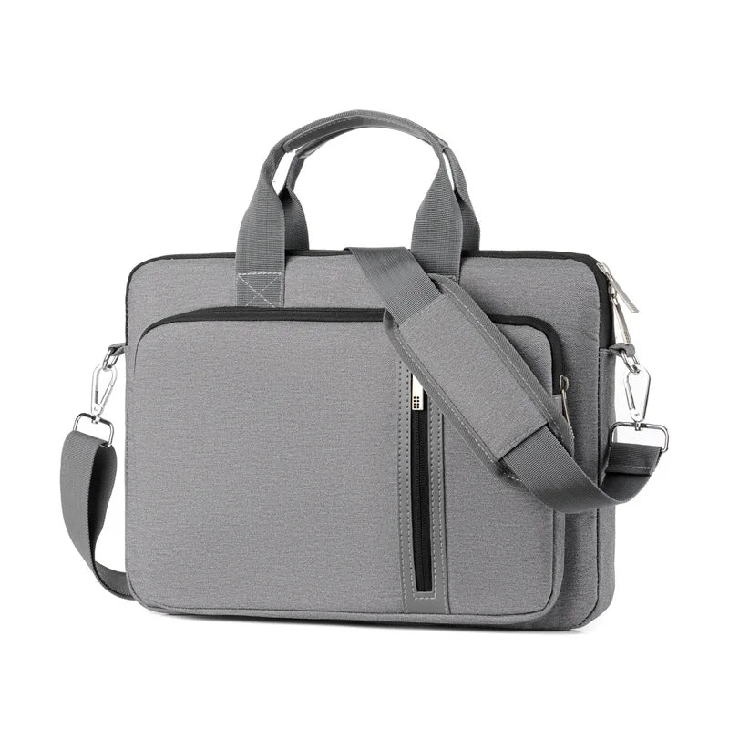 Laptop Sleeve Messenger Bag – Polyester Protective Case, Fits 13.3"/14"/15.6"/17.3" Laptops (33–45 cm)