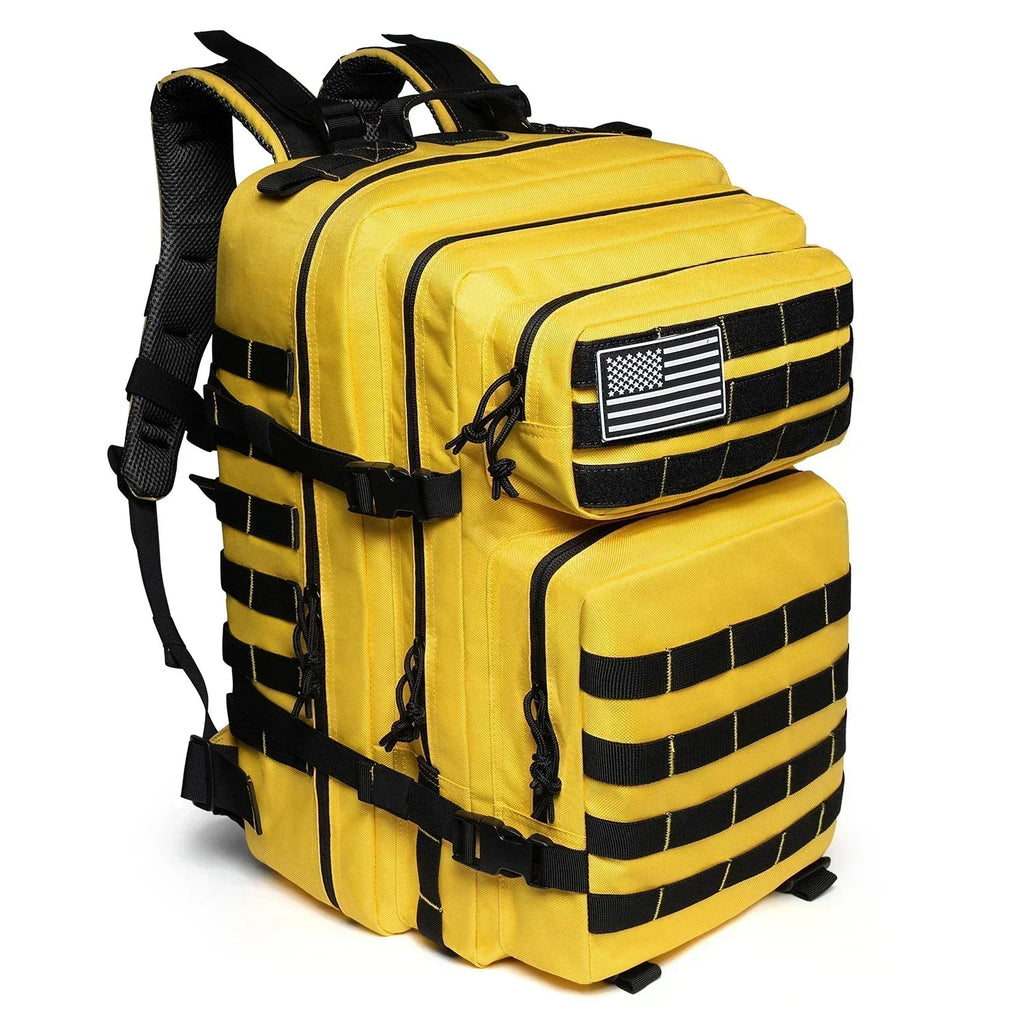 45L (2,746 cu in) Tactical Backpack — 3-Day Outdoor Hiking Camping Trekking Gym Bag for Men & Women