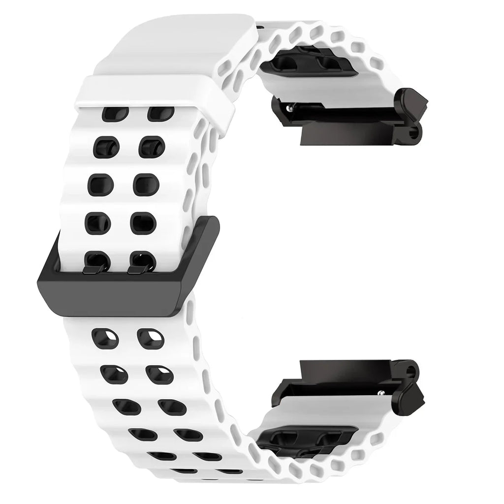 Breathable Silicone Band For Huami Amazfit T-Rex 3 2 Wrist Bracelet Colorful Marine Strap For Amazfit T-Rex Sport Watchband Belt