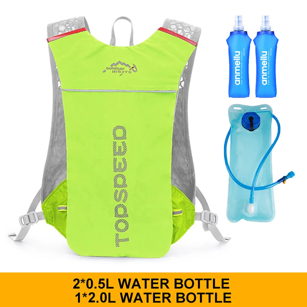 5L Ultralight Hydration Running Vest Backpack – Breathable Trail & Marathon Jogging Pack, Unisex