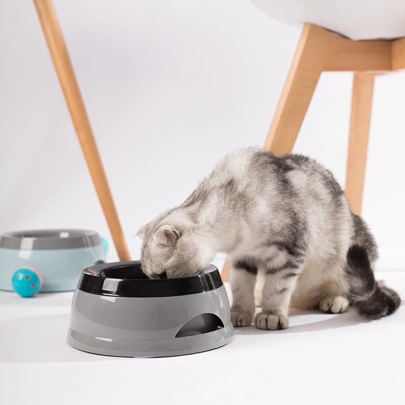 No-Spill Floating Pet Bowl 750ml (25.4 fl oz) - Portable Plastic Dog & Cat Water Feeder