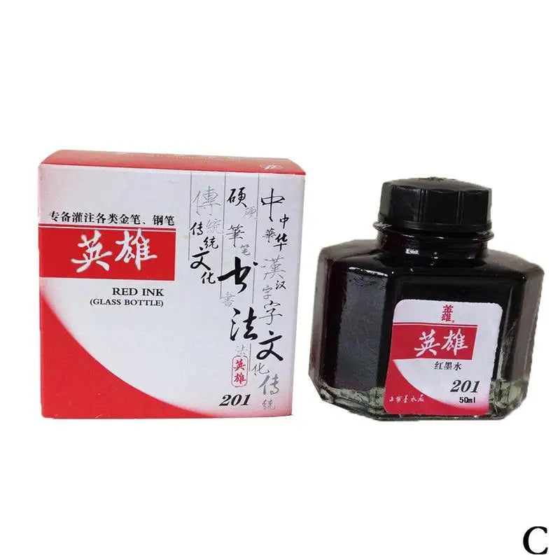 Fountain Pen Ink Refill Bottles – Universal Black & Color Options (20/30/50/75 ml | 0.68–2.54 fl oz)