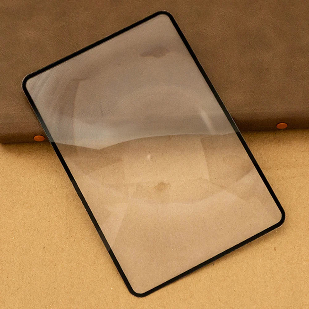 3X Ultra-Thin Full-Page Magnifier Sheet 180 x 120 mm (7.08 x 4.72 in) Book Page Reading Loupe