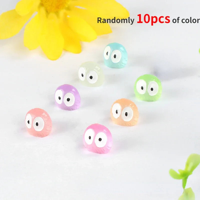 Cute Black Elf Car Interior Decorations 5/10/20 Pack - Funny Auto Console & Rearview Mirror Ornaments