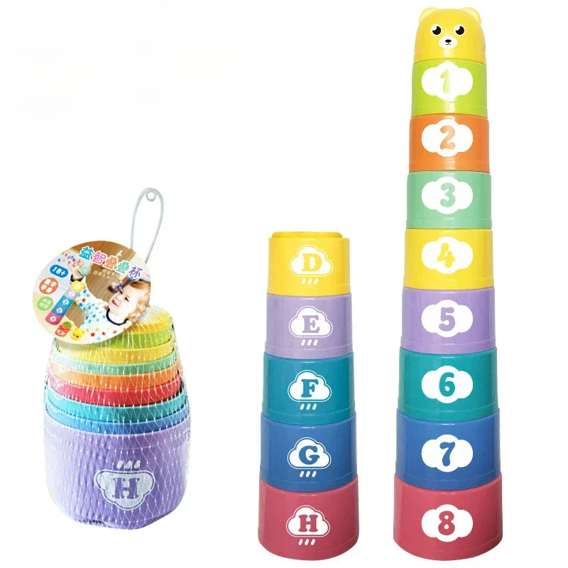 Kids Speed Stacking Cups Game – Brain Response & Puzzle Training Toy