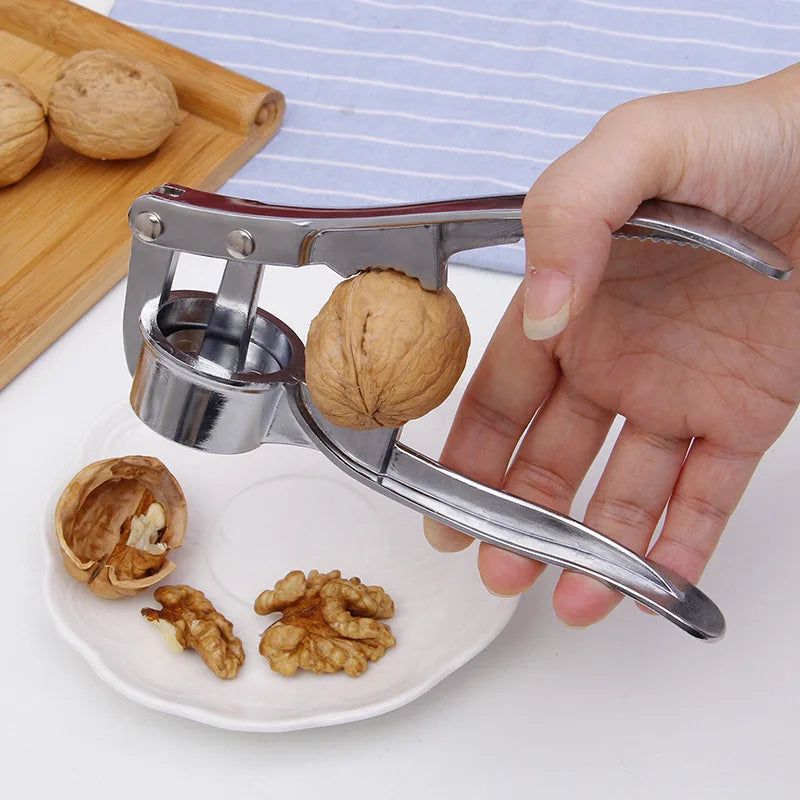 Stainless Steel Garlic Press Crusher Squeezer Manual Garlic Mincer Kitchen Tool