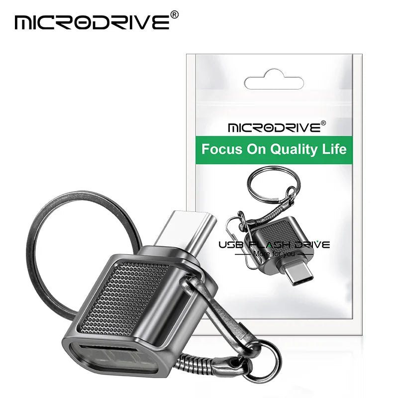 USB-C Multi Card Reader Hub — 3/5/6-in-1 SD & microSD (TF) + USB 2.0/3.0 Adapter, Up to 6 Slots