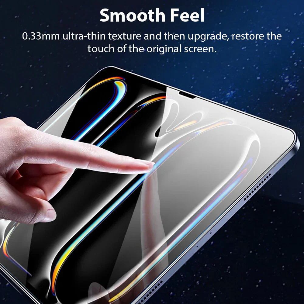 Tempered Glass Screen Protector for iPad Pro, Air & Mini — Fits 13-inch (33 cm), 12.9-inch (32.8 cm), 11-inch (27.9 cm), 10.9-inch (27.7 cm), 10.2-inch (25.9 cm), 8.3-inch (21.1 cm) — Anti-Fingerprint, Scratch-Resistant,