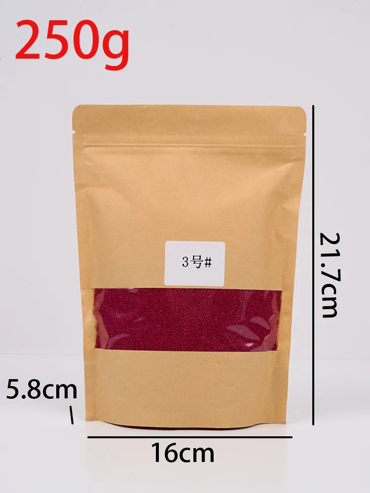 250g (8.8 oz) 11-Color Sand Wax Pearls for DIY Scented Candle Making and Snowflake Sand Painting