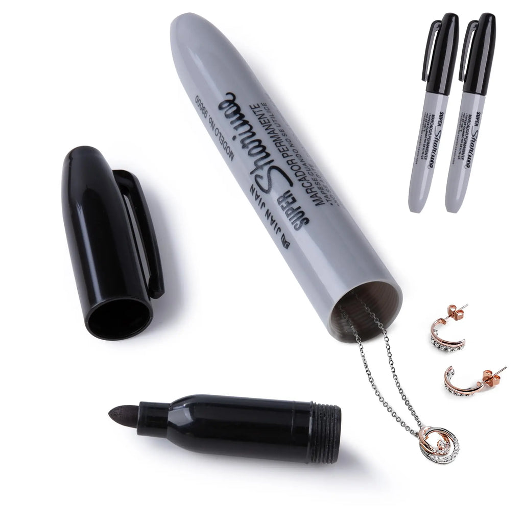 Hidden Diversion Marker Pen - Discreet Secret Stash for Cash, Jewelry & Small Valuables | Gift for Home & Dorm
