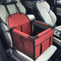 Waterproof Travel Dog Car Seat Hammock – Pet Carrier for Small & Medium Dogs (15.4 x 15.4 x 10.6 in / 39 x 39 x 27 cm)