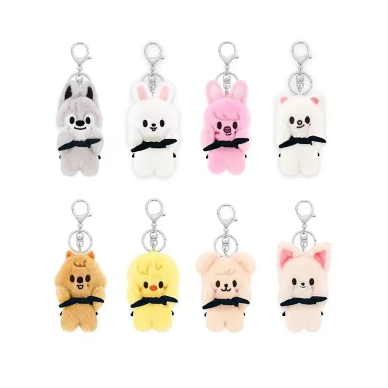 Kawaii Anime Mini Plush Keychain 10 cm (4 in) Cute Cartoon Bag Pendant School Bag Charm Birthday Gift