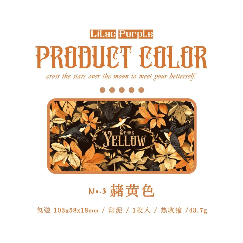 Retro Gothic Ink Pad for DIY Crafts & Scrapbooking – for Rubber and Wooden Stamps, Paper Stationery